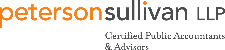 Peterson Sullivan LLP - thanks to our Sponsors! 